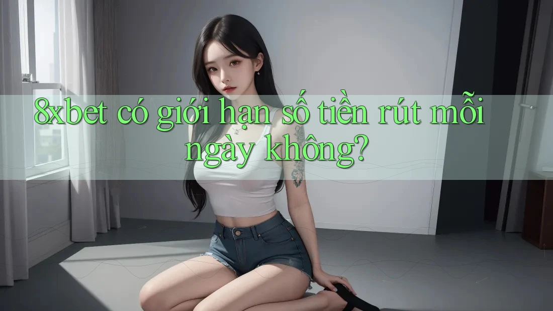 8xbet có giới hạn số tiền rút mỗi ngày không?