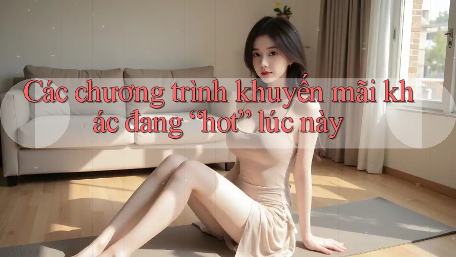 Các chương trình khuyến mãi khác đang “hot” lúc này