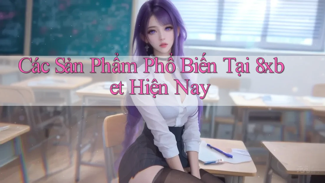 Các Sản Phẩm Phổ Biến Tại 8xbet Hiện Nay