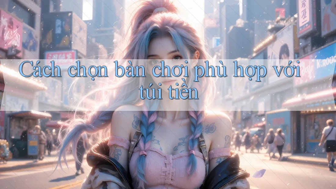 Cách chọn bàn chơi phù hợp với túi tiền