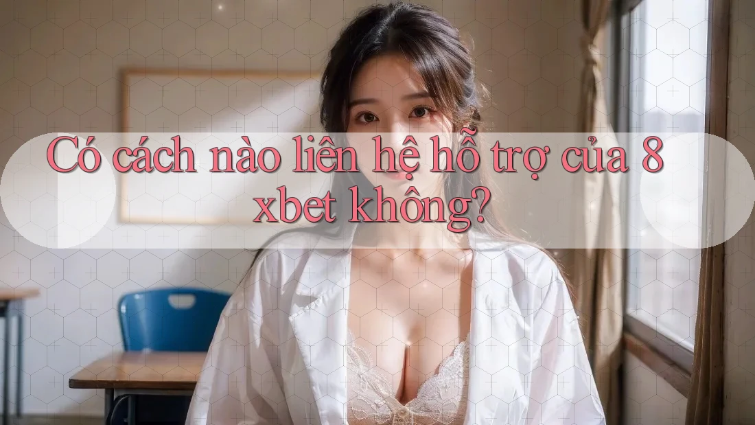 Có cách nào liên hệ hỗ trợ của 8xbet không?
