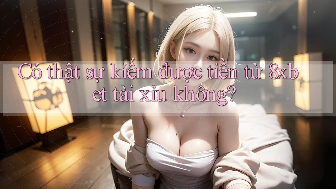 Có thật sự kiếm được tiền từ 8xbet tài xỉu không?