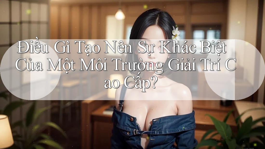 Điều Gì Tạo Nên Sự Khác Biệt Của Một Môi Trường Giải Trí Cao Cấp?