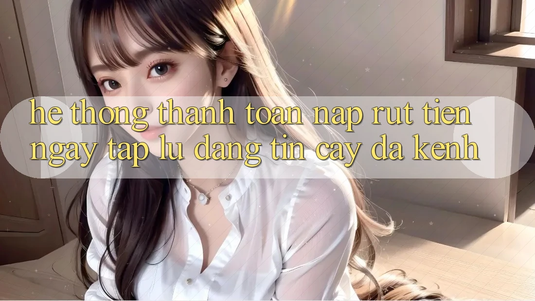 Hệ Thống Thanh toán Nạp Rút Tiền: Ngay tắp lự, Đáng tin cậy, Đa Kênh Hệ Thống Thanh toán Nạp Rút Tiền: Ngay tắp lự, Đáng tin cậy, Đa Kênh