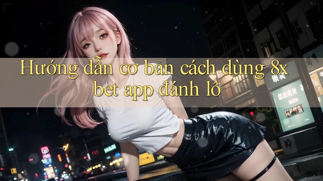 Hướng dẫn cơ bản cách dùng 8xbet app đánh lô