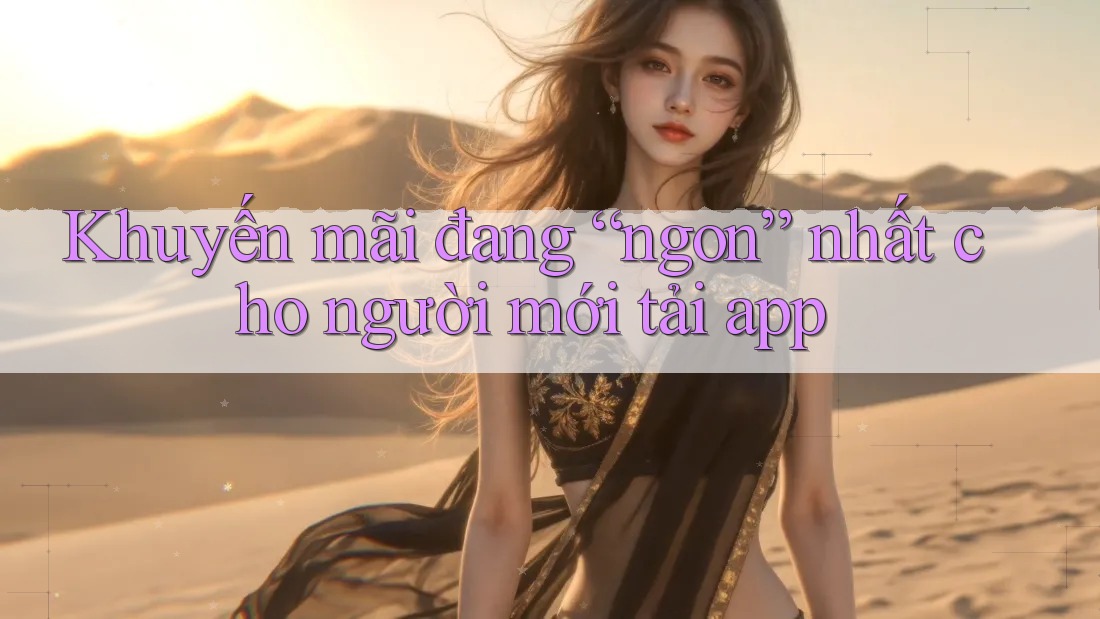 Khuyến mãi đang “ngon” nhất cho người mới tải app Khuyến mãi đang “ngon” nhất cho người mới tải app