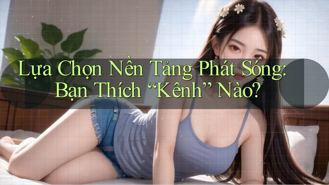 Lựa Chọn Nền Tảng Phát Sóng: Bạn Thích “Kênh” Nào?