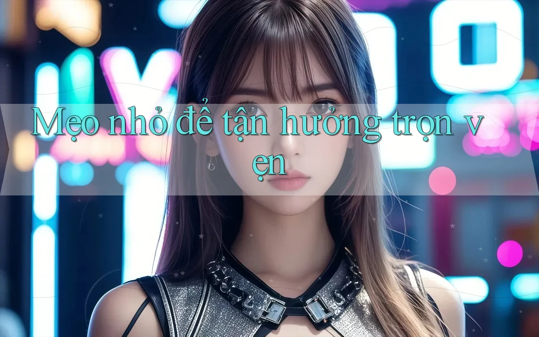 Mẹo nhỏ để tận hưởng trọn vẹn