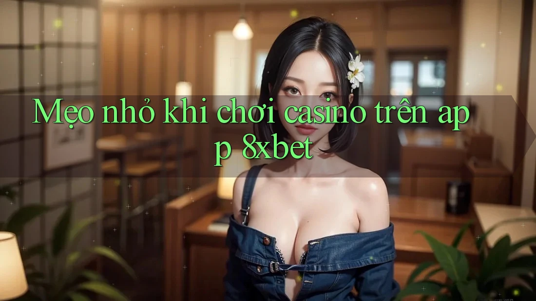 Mẹo nhỏ khi chơi casino trên app 8xbet