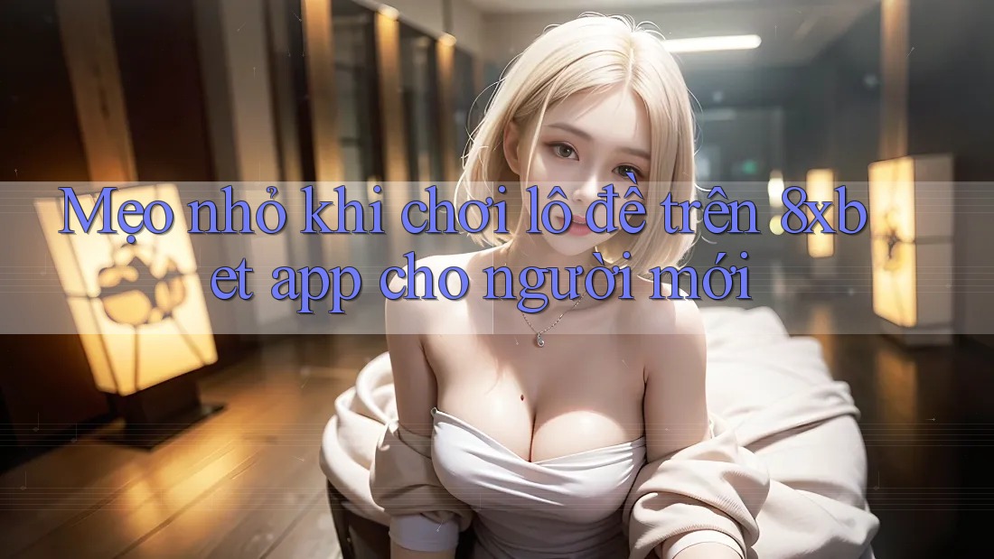 Mẹo nhỏ khi chơi lô đề trên 8xbet app cho người mới