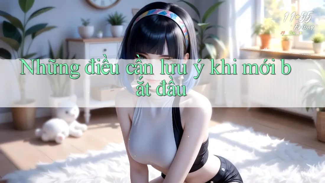 Những điều cần lưu ý khi mới bắt đầu