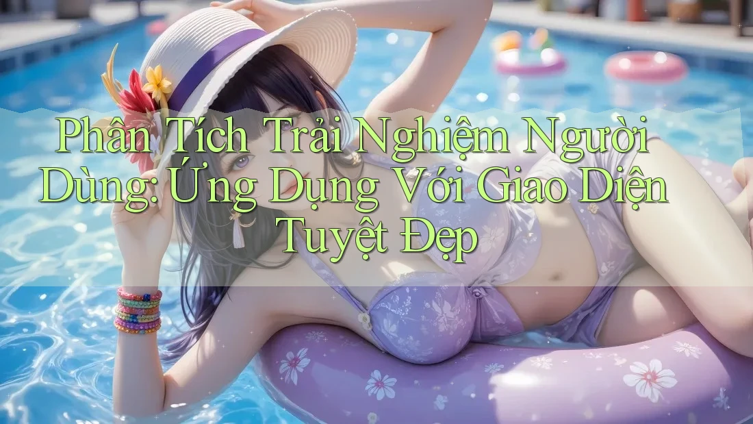 Phân Tích Trải Nghiệm Người Dùng: Ứng Dụng Với Giao Diện Tuyệt Đẹp