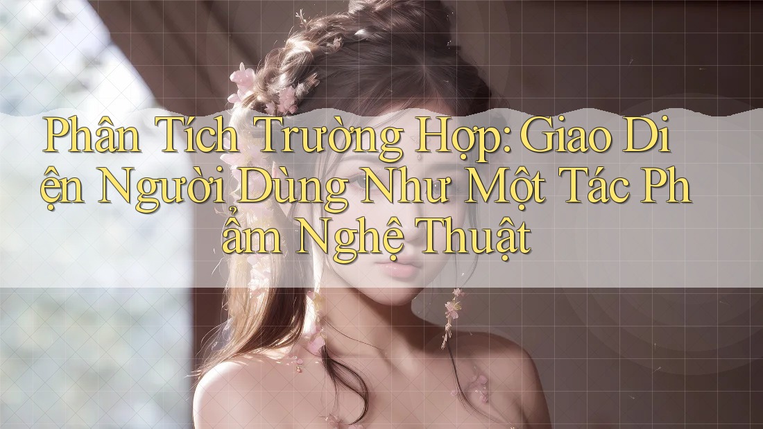 Phân Tích Trường Hợp: Giao Diện Người Dùng Như Một Tác Phẩm Nghệ Thuật