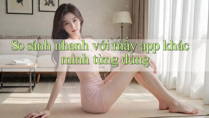 So sánh nhanh với mấy app khác mình từng dùng