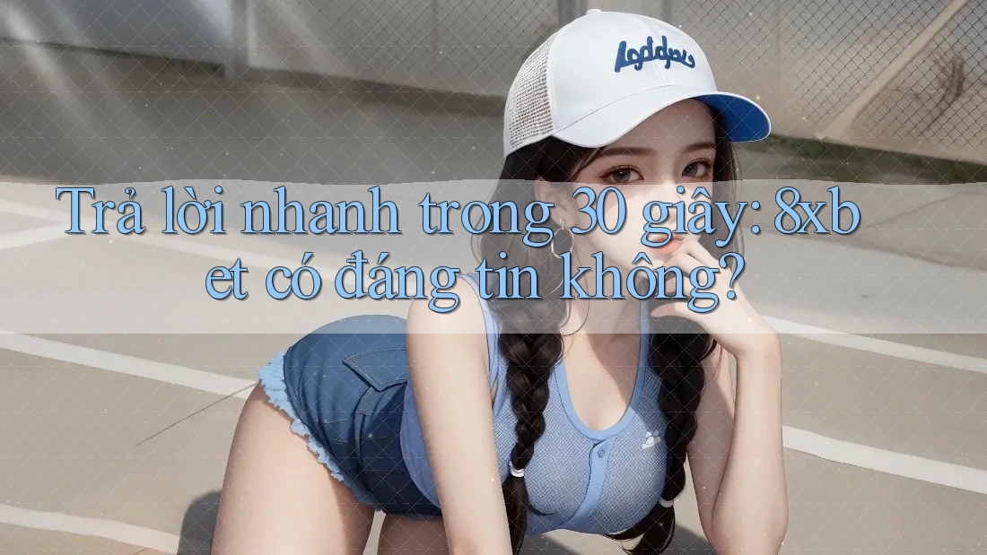 Trả lời nhanh trong 30 giây: 8xbet có đáng tin không?
