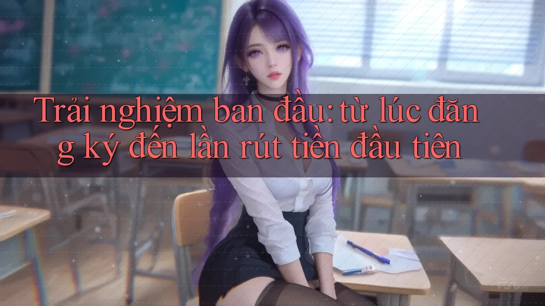 Trải nghiệm ban đầu: từ lúc đăng ký đến lần rút tiền đầu tiên