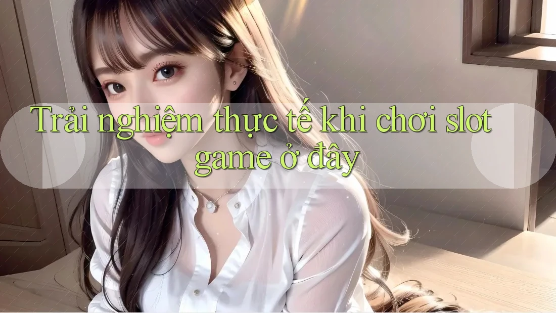 Trải nghiệm thực tế khi chơi slot game ở đây