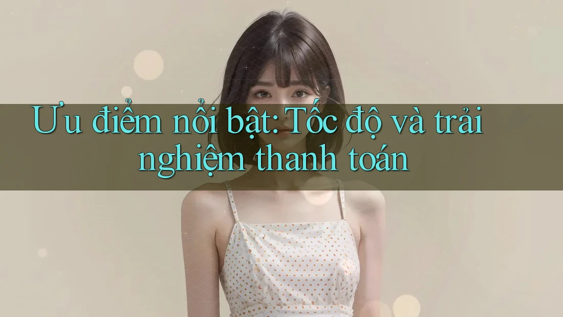 Ưu điểm nổi bật: Tốc độ và trải nghiệm thanh toán